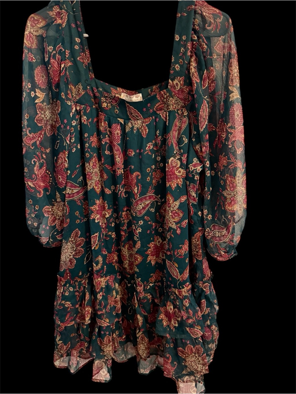 NWT Band of the Free Floral Peasant Dress